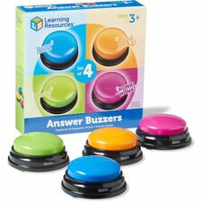 Learning Resources Answer Buzzers Set Theme/Subject: Learning - Skill Learning: Game - 3+ - 4 / Pack