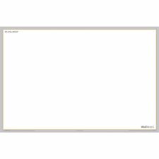 At-A-Glance WallMates Self-Adhesive Dry Erase Writing Surface 24" x 36" Sheet Size - White - Erasable - 1 Each