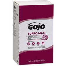 Gojo&reg; Supro Max Hand Cleaner Cherry Scent - 2.11 quart - Adhesive Remover, Soil Remover - Hand - Tan - 1 Each