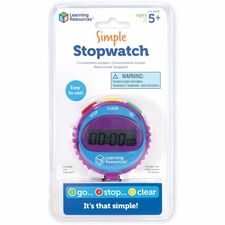 Learning Resources Simple Stopwatch 1 Each