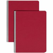 Smead Recycled Fastener Folder 3" Folder Capacity - 8 1/2" x 11" - 3" Expansion - 1 Fastener(s) - 25 pt. - Pressboard - Bright Red - Metal Compressor, Hinged - 100% Paper Recycled - 1 Each