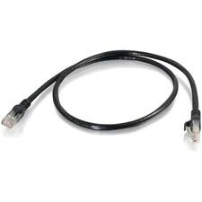C2G 1 ft Cat6 Snagless UTP Unshielded Network Patch Cable (TAA) - Black 1 ft Category 6 Network Cable for Network Device - First End: 1 x RJ-45 Network - Male - Second End: 1 x RJ-45 Network - Male - Black - 1 Each