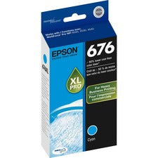Epson DURABrite Ultra 676 Original Inkjet Ink Cartridge - Cyan - 1 Each 1200 Pages