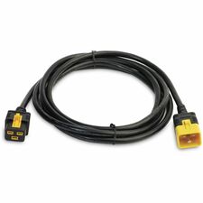 APC by Schneider Electric Power Interconnect Cord For PDU - 16 A - Black - 10 ft Cord Length - IEC 60320 C20 / IEC 60320 C20 - 1 Each