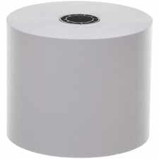 Business Source Single-ply 150' Machine Paper Rolls 2 1/4" x 150 ft - 13.80 lb Basis Weight - Sustainable Forestry Initiative (SFI) - Lint-free - White - 3 / Pack