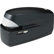 Business Source 25-Sheet Capacity Electric Stapler Staples Upto 25 Sheet - Holds Upto 210 Staple - Full Strip - Staple Size: 0.25" - 1.38" Throat Depth - Black - 1 Each