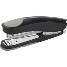 Business Source Dual Shot Full-strip Stapler Staples Upto 20 Sheet of 20lb Paper - Holds Upto 210 Staple - Full Strip - Staple Size: 0.25" - Black - Plastic - 1 Each