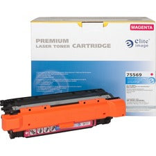 Elite Image Remanufactured Laser Toner Cartridge 504A (CE253A) - Magenta - 1 Each 7000 Pages