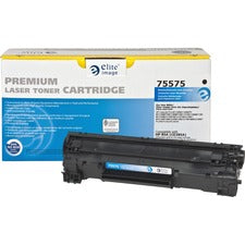 Elite Image Remanufactured Laser Toner Cartridge 85A (CE285A) - Black - 1 Each 1600 Pages