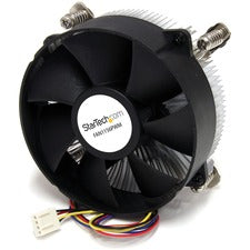 StarTech.com 95mm CPU Cooler Fan with Heatsink for Socket LGA1156/1155 with PWM - 1 Pack 3.74" Maximum Fan Diameter - 1 x Fan(s) - 65.60 CFM Maximum Airflow - 3000 rpm - Lubricate Bearing - 4-pin PWM - Compatible Intel Socket: H2 LGA-1155, H LGA-1156 - 1