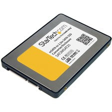 StarTech.com 2.5in SATA to Mini SATA SSD Adapter Enclosure Convert an mSATA mini-SSD into a Standard 2.5in SATA SSD - sata to mini sata - sata to msata - mini pcie sata -mini pcie ssd adapter