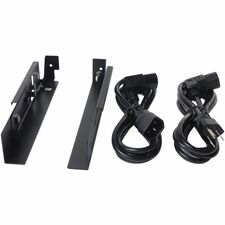 APC by Schneider Electric Rack Mount for KVM Switch, Rack - Black - TAA Compliant 1 Each
