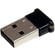 StarTech.com Bluetooth 2.1 Bluetooth Adapter for Desktop Computer Mini USB - 3 Mbit/s - 2.40 GHz ISM - 328.1 ft Indoor Range - External