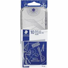 Staedtler Geometry Set 10 Piece(s) - 10/Set - 1 Each