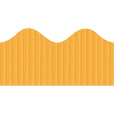 Bordette Decorative Border Fade Resistant - 2.25" Width x 600" Length - Sunset Gold - 1 Roll