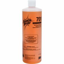 Scotch-Brite Quick Clean Griddle Liquid 701 32 fl oz (1 quart) - Caustic-free, Odor-free - Orange Bottle - 1 Bottle