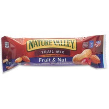 NATURE VALLEY Chewy Trail Mix Bars Mixed Fruit, Mixed Nut - 1.20 oz - 16 / Box