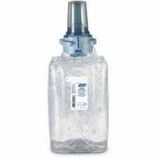 PURELL&reg; Hand Sanitizer Gel Refill Fragrance-free Scent - 1.27 quart - Push Pump Dispenser - Kill Germs - Skin, Hand - Clear - Dye-free, Fragrance-free, Durable - 1 Each