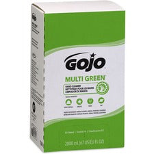 Gojo&reg; Multi Green Hand Cleaner Citrus Scent - 2.11 quart - Soil Remover, Dirt Remover, Kill Germs - Hand - Green - Non-abrasive - 1 Each