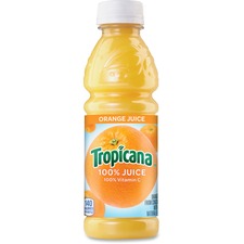 Tropicana Bottled Orange Juice 10 fl oz (296 mL) - 24 / Carton