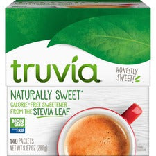 Truvia Cargill Kosher Certified Sweetener Packets Natural Sweetener - 140 / Box