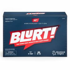 Educational Insights Blurt Word Race Game Word - Strategy - 3 to 12 Players - 1 Each