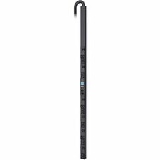 APC by Schneider Electric Rack PDU 2G, Metered, ZeroU, 17.2kW, 208V, (6) C13 & (12) C19 Metered - IEC 60309 60A 3P+PE - 6 x IEC 60320 C13, 12 x IEC 60320 C19 - 208 V - 17.30 kW - Overload Protection - 6 ft Cord Length - 0U - Vertical - Rack-mountable