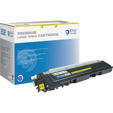 Elite Image Remanufactured High Yield Laser Toner Cartridge TN210Y - Yellow - 1 Each 1400 Pages