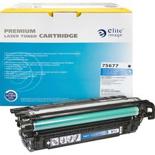 Elite Image Remanufactured Laser Toner Cartridge 647A (CE260A) - Black - 1 Each 8500 Pages