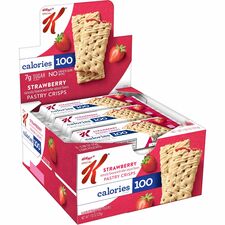 Special K Pastry Crisps: Strawberry Vanilla, Strawberry - 0.88 oz Pouch - 9 / Box