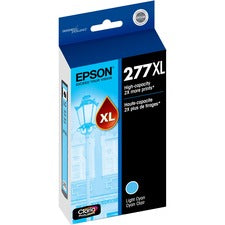 Epson Claria 277XL Original High Yield Inkjet Ink Cartridge - Light Cyan - 1 Each Inkjet - High Yield - 1 Each