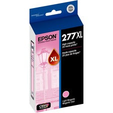 Epson Claria 277XL Original High Yield Ink Cartridge - Light Magenta - 1 Each High Yield - 1 Each