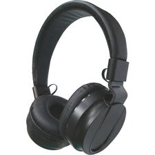 Compucessory Deluxe Stereo Headphones Stereo - Mini-phone (3.5mm) - Wired - 32 Ohm - 20 Hz to 20 kHz - Over-the-head - Binaural - Circumaural - 5.92 ft Cable - Black - 1 Each
