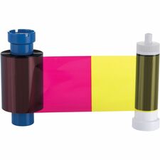 SICURIX Dye Sublimation, Thermal Transfer Ribbon Cartridge - YMCKOK - 1 Each 250 Images