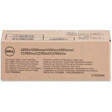 Dell Original Standard Yield Laser Toner Cartridge - Black - 1 Each 700 Pages