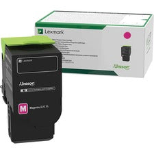 Lexmark Unison Original High Yield Laser Toner Cartridge - Magenta - 1 Each 3000 Pages Magenta