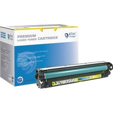 Elite Image Remanufactured Laser Toner Cartridge 650A (CE272A) - Yellow - 1 Each 15000 Pages