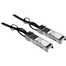 StarTech.com 2m Cisco Compatible SFP+ 10-Gigabit Ethernet (10GbE) Twinax Direct Attach Cable 6.56 ft Twinaxial Network Cable for Network Device, Server, Switch, Router, Transceiver, Network Firewall - First End: 1 x SFP+ Network - Male - Second End: 1 x S