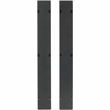 APC by Schneider Electric NetShelter Hinged Covers Cover - Black - 42U Rack Height - 1 Each - TAA Compliant