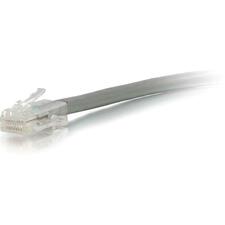 C2G 4 ft Cat6 Non Booted UTP Unshielded Network Patch Cable - Gray 4 ft Category 6 Network Cable for Network Device - First End: 1 x RJ-45 Network - Male - Second End: 1 x RJ-45 Network - Male - Patch Cable - Gray - 1 Each