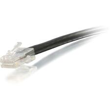 C2G 15ft Cat6 Non-Booted Unshielded (UTP) Ethernet Network Cable - Black 15 ft Category 6 Network Cable for Network Device, Computer - First End: 1 x RJ-45 Network - Male - Second End: 1 x RJ-45 Network - Male - Patch Cable - Black - 1 Each