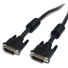 StarTech.com 10ft DVI-I Dual Link Monitor Cable - M/M 10 ft DVI Video Cable for Video Device, Desktop Computer, Notebook, Monitor, Projector - First End: 1 x 29-pin DVI-I (Dual-Link) Digital Video - Male - Second End: 1 x 29-pin DVI-I (Dual-Link) Digital