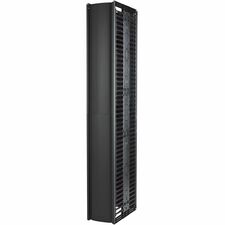 APC by Schneider Electric Cable Manager Cable Manager - Black - 42U Rack Height - 1 Each
