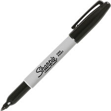 Sharpie Fine Point Permanent Ink Marker Fine Marker Point - Black Ink - Alcohol Based - 1 Each