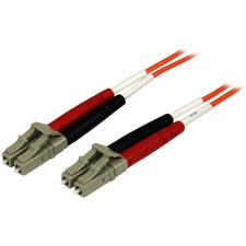 StarTech.com 3m OFNP Plenum Multimode 50/125 Duplex Fiber Patch Cable LC - LC 9.84 ft Fiber Optic Network Cable for Network Device - First End: 2 x LC Network - Male - Second End: 2 x LC Network - Male - 10 Gbit/s - Patch Cable - OFNP, CMP, Plenum - 50/12