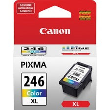 Canon CL-246XL Original Extra Large Yield Inkjet Ink Cartridge - Tri-color - 1 Each Inkjet - Tri-color - 1 Each