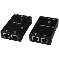 StarTech.com HDMI Over CAT5/CAT6 Extender with Power Over Cable - 165 ft (50m) 1 Input Device - 1 Output Device - 164.04 ft Range - 4 x Network (RJ-45) - 1 x HDMI In - 1 x HDMI Out - Full HD - 1920 x 1080 - Twisted Pair - Rack-mountable - TAA Compliant