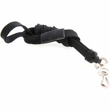 SICURIX Plastic Hook Breakaway Lanyard J-Hook Attachment - 36" Length - Black - Nylon, Plastic, Steel - 12 / Pack