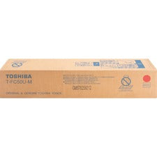 Toshiba Original Standard Yield Laser Toner Cartridge - Magenta - 1 Each 28000 Pages