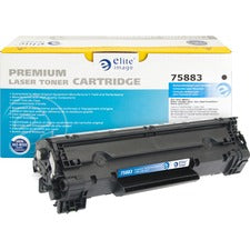 Elite Image Remanufactured Laser Toner Cartridge 128 - Black - 1 Each 2100